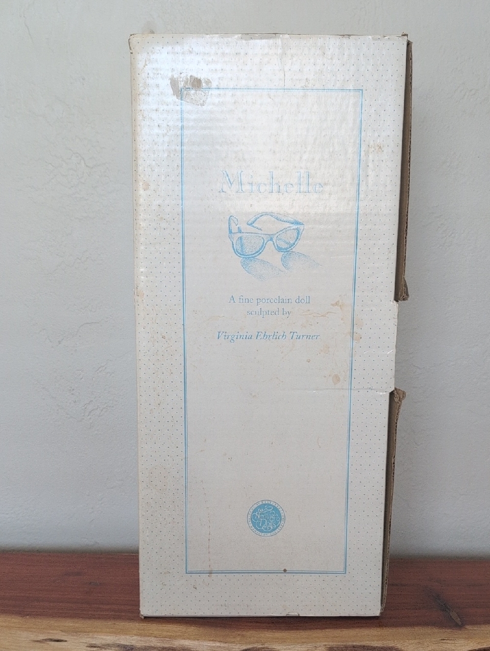 Vintage 1991 Heritage Dolls Michelle Porcelain Doll Virginia Ehrlich Turner - Picture 3 of 15